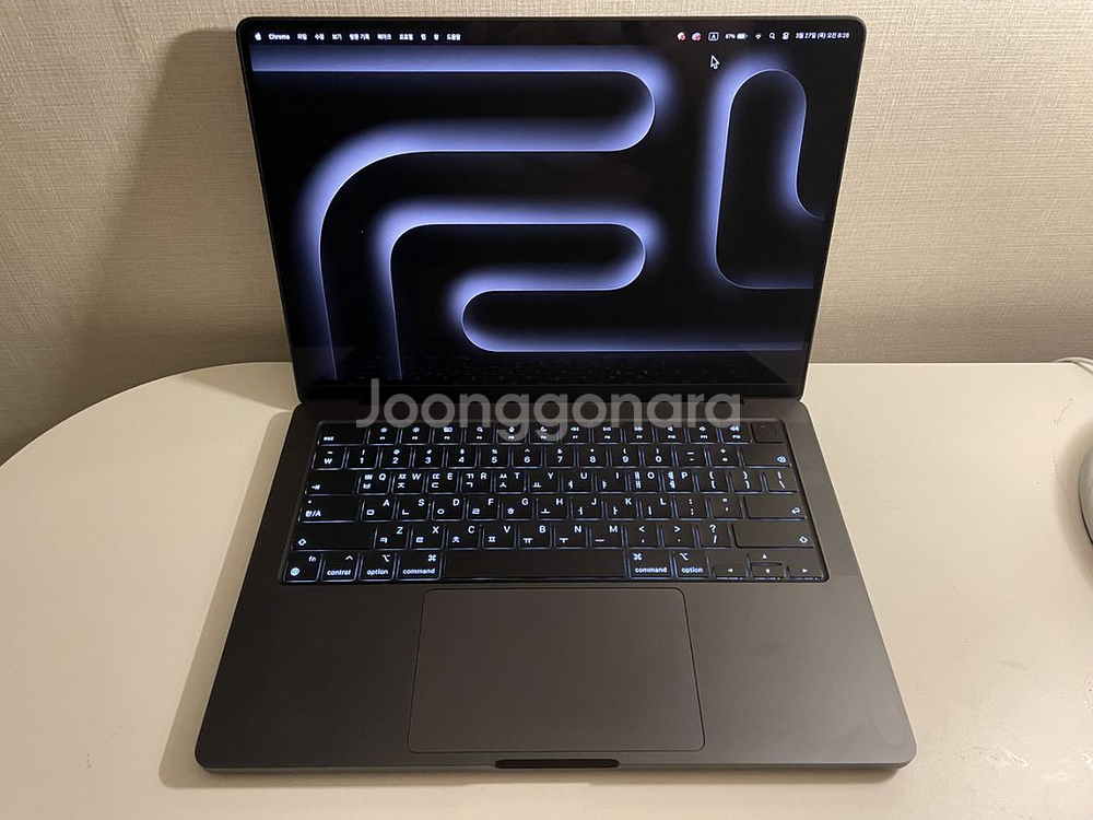 맥북프로 M4 14인치 12코어 16코어 24기가 1T--1