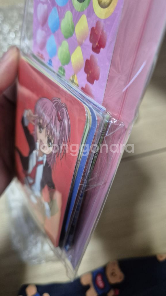 캐릭캐릭체인지 파우치+에어팟케이스+키링+포토카드--3
