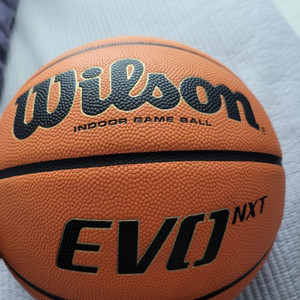 에보NXT농구공 팝니다 딱 1번 실내에서사용했습니다