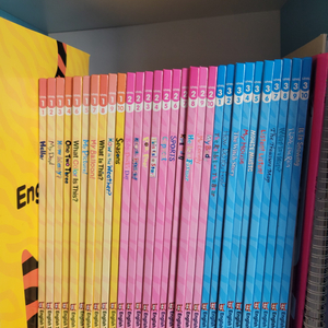 잉글리시타이거 전권+핑크퐁펜+DVD/CD+벽보