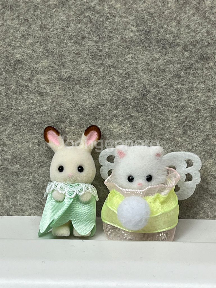 실바니안 페르시안 고양이 토끼 블라인드백 요정 일괄--0