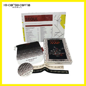 텐꼬르소꼬모 에비뉴엘 서울 시티맵+뱃지+파우치