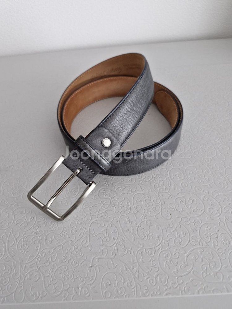 이태리 atelier 신사 정장 가죽벨트 정품--0