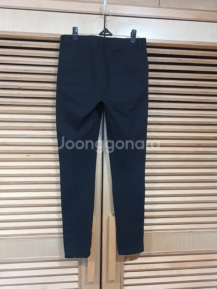 오즈세컨 귀요미 블랙 데님 팬츠 1 사이즈 오즈세컨--7