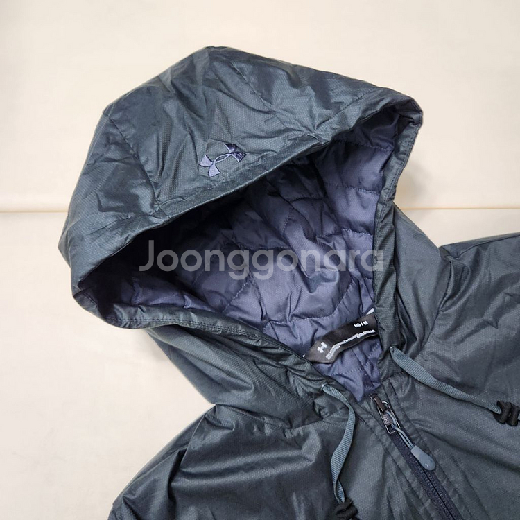 정품 언더아머 여성 후드 누빔 집업 자켓 M (66)--2