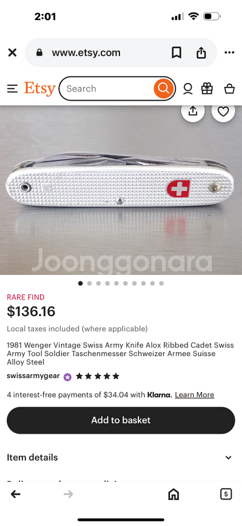 Victorinox 스위스 아미 포켓 나이프 Wenge--4