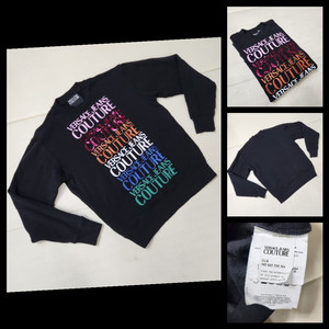 정품 베르사체 여성 기모 맨투맨 티셔츠 M