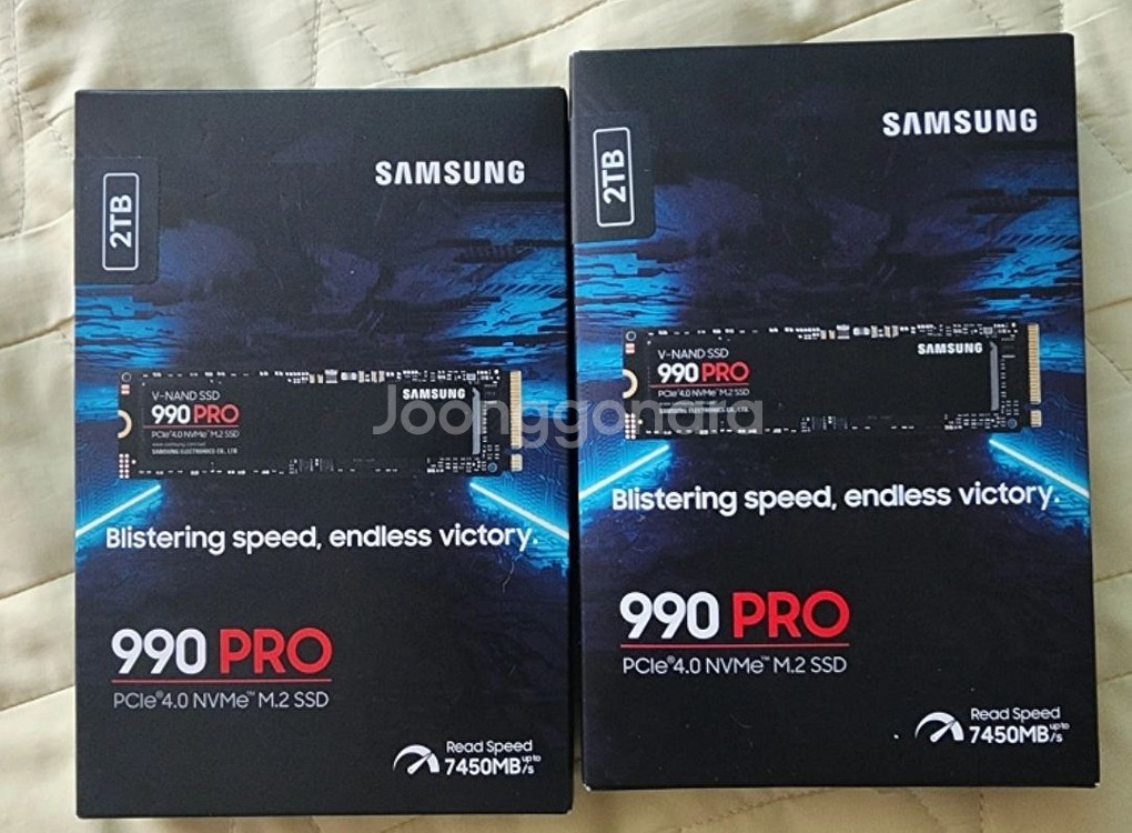 삼성 990 pro 2tb 미개봉--0