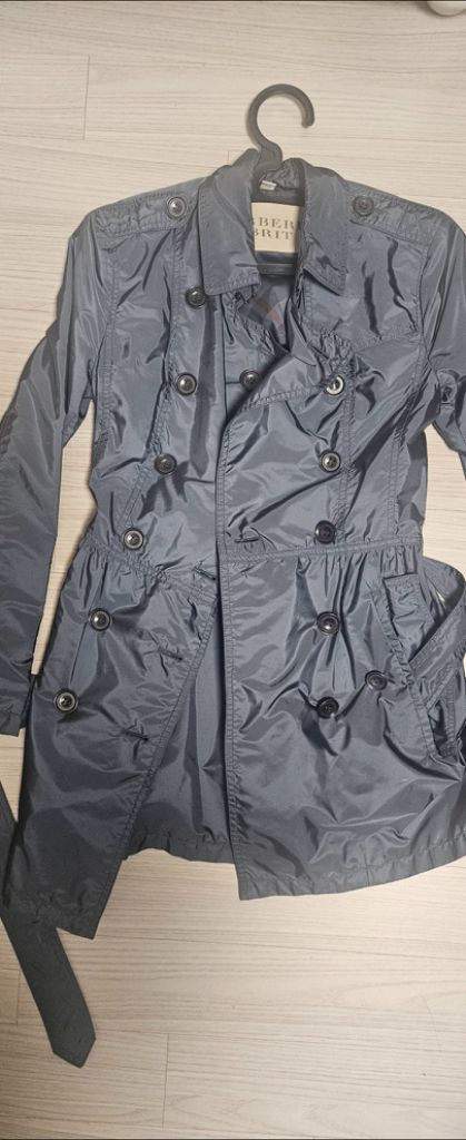 버버리 바람막이 트렌치 uk4--3