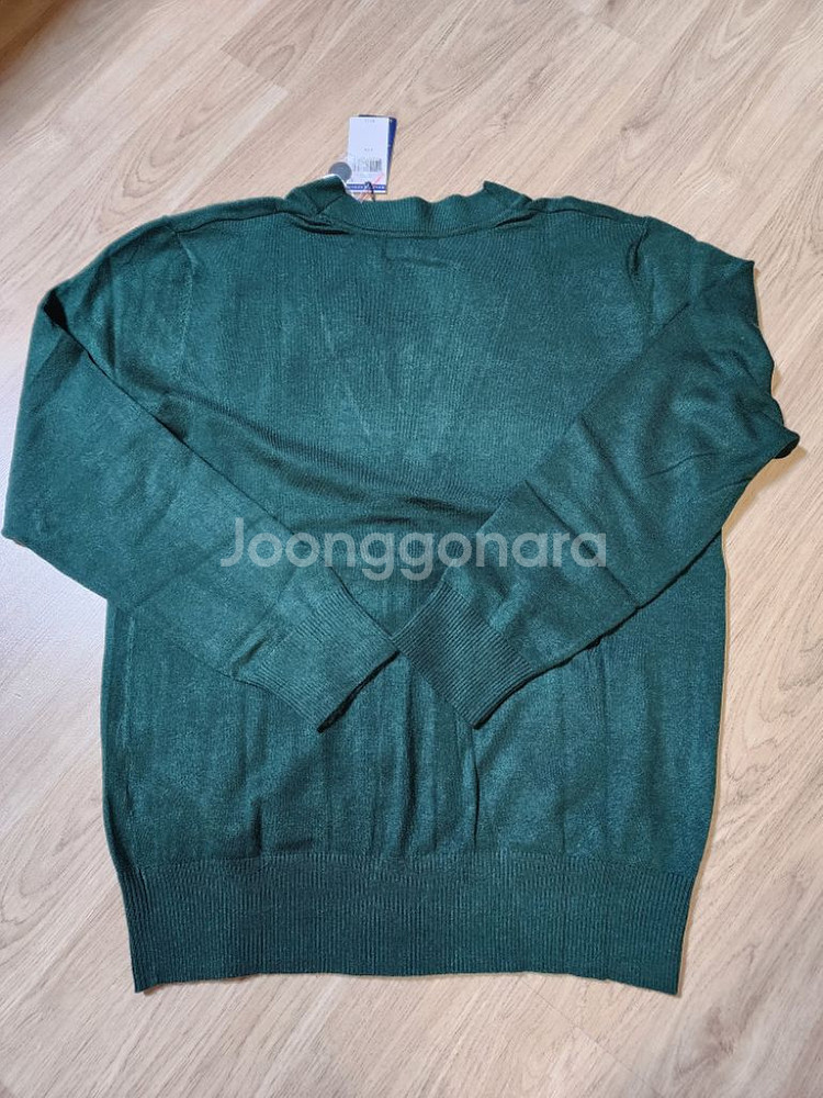 랄프로렌 L 공용 카디건 초록이 팝니다.--1