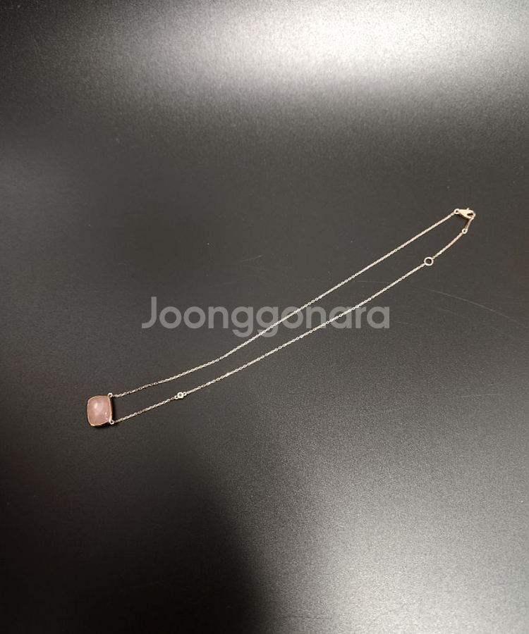 14k르쉐로슈 로즈쿼츠 세트--1