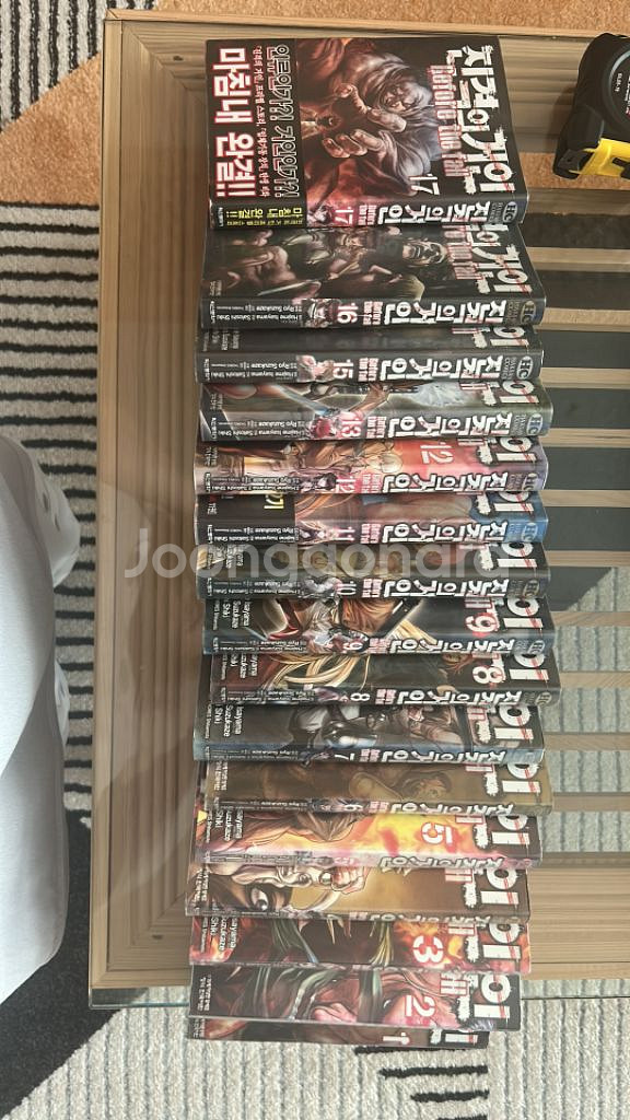 만화책(진격의거인,살육의천사,상남2인조,반항하지마외)--6