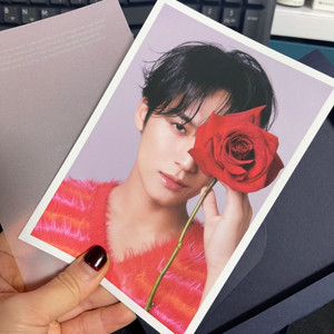 어노브 세븐틴 민규 폴딩포토 새것 급처