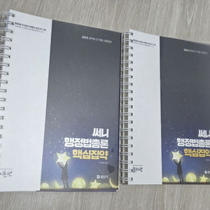 (택포)2025 써니 행정법 핵심집약 팝니다