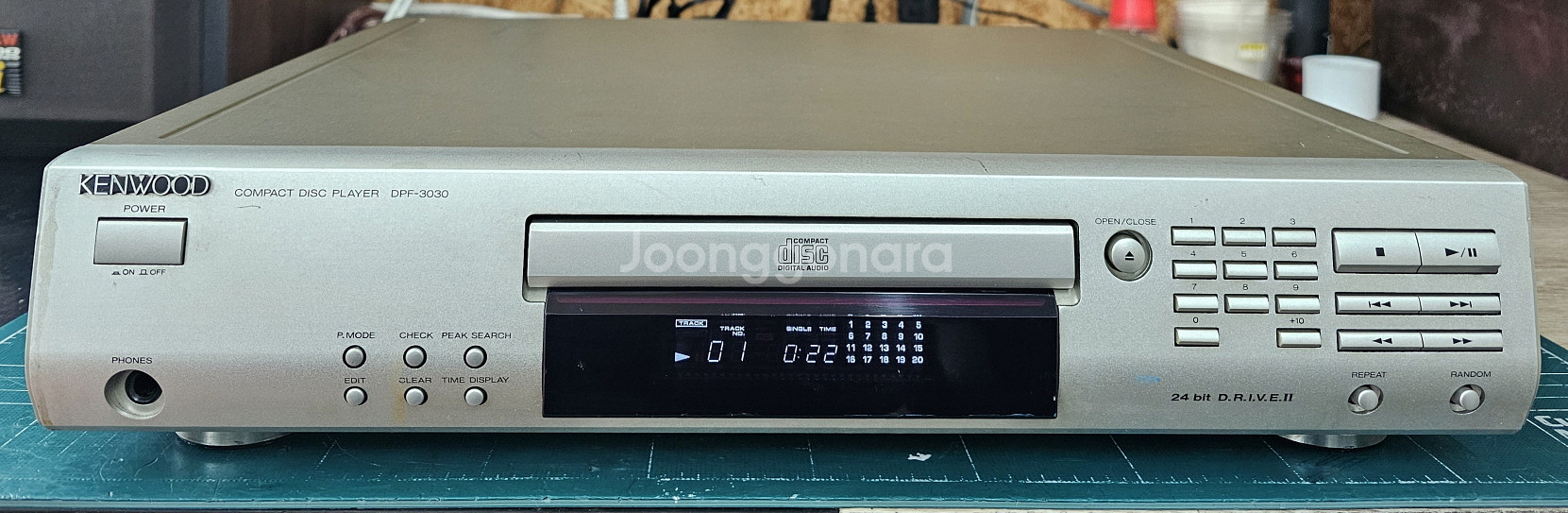 켄우드 CD 플래이어 DPF-3030--0