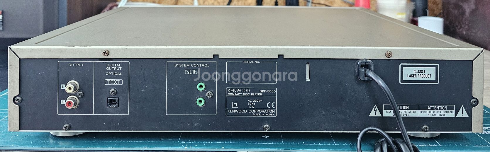 켄우드 CD 플래이어 DPF-3030--3