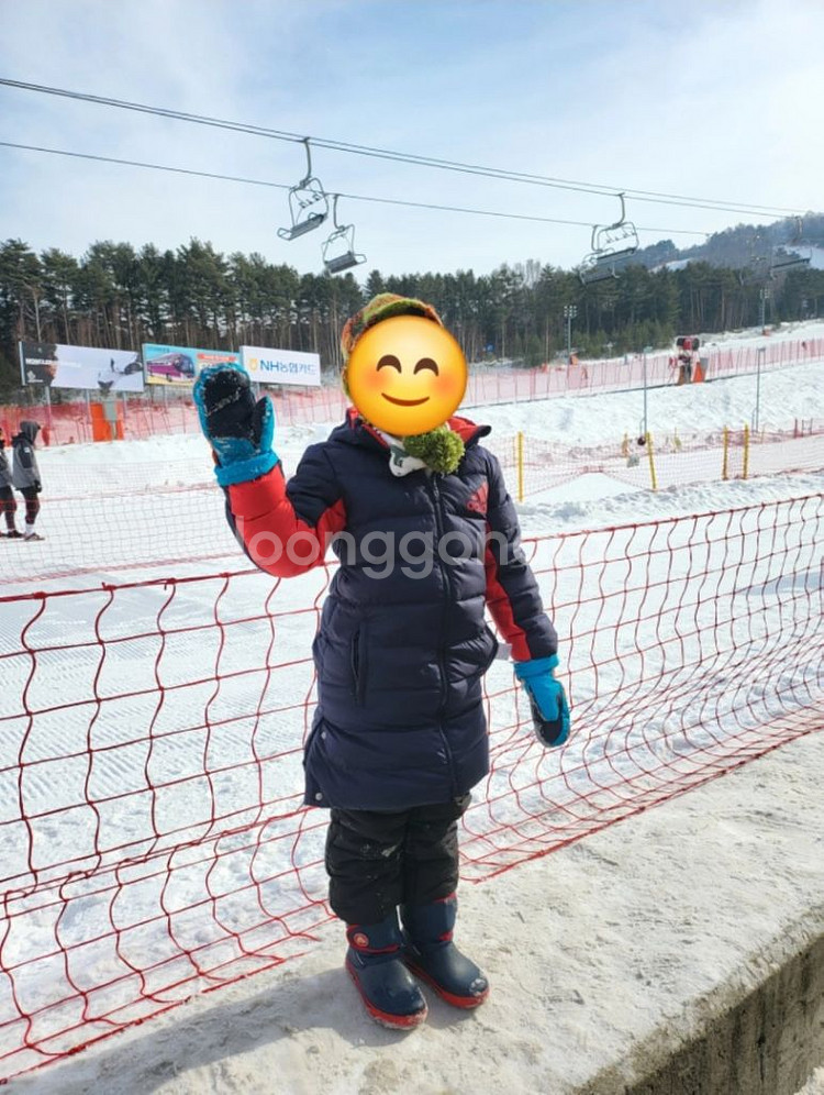 아디다스 덕다운 벤치패딩 130--4