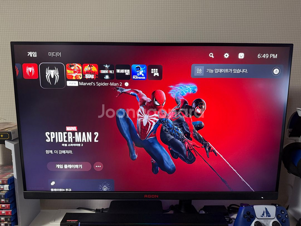 알파스캔 AOC AGON 324UX 144hz 4K--1