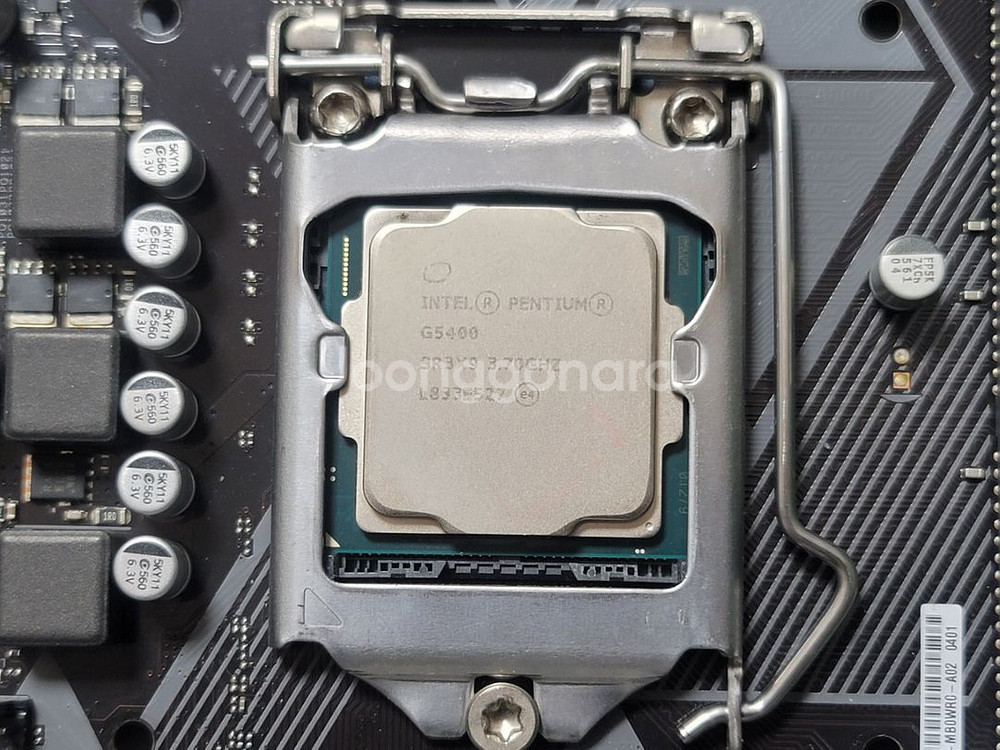 CPU 8세대 펜티엄 +메인보드 +ram+ ssd--0