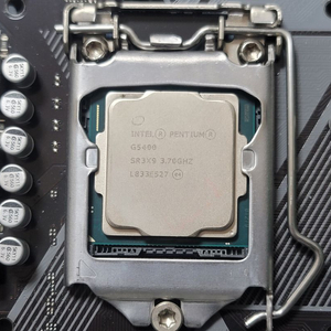 CPU 8세대 펜티엄 +메인보드 +ram+ ssd