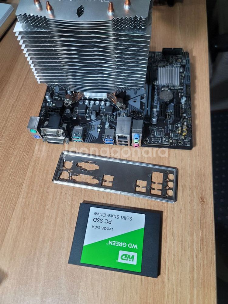 CPU 8세대 펜티엄 +메인보드 +ram+ ssd--4