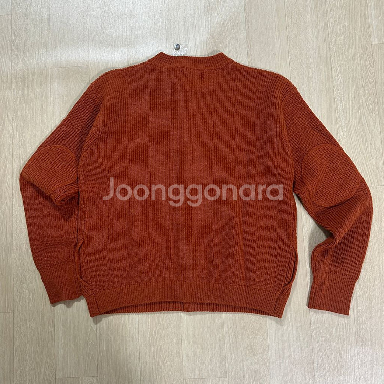 새상품 L 아웃스탠딩 램스울 라운드넥 가디건 가디건 브--1