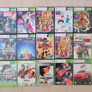xbox360 타이틀 일괄 팝니다. (배송비 무료)