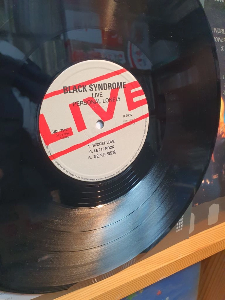 lp..블랙신드롬 live 이미지