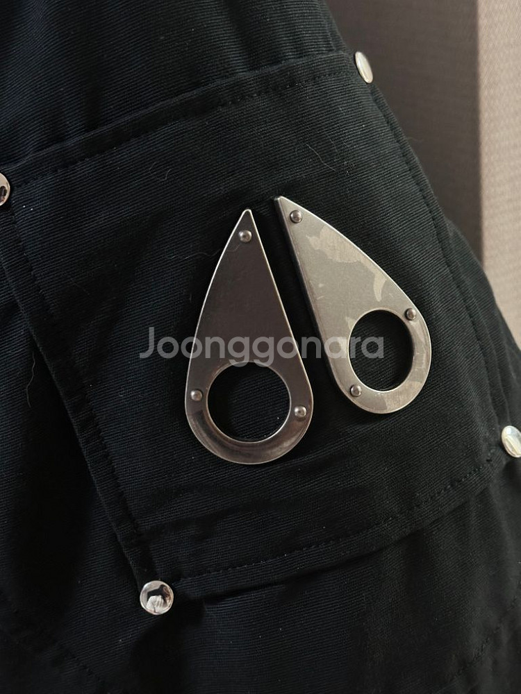 무스너클 발리스틱 바머 남자 패딩 L (모자 없음)--1