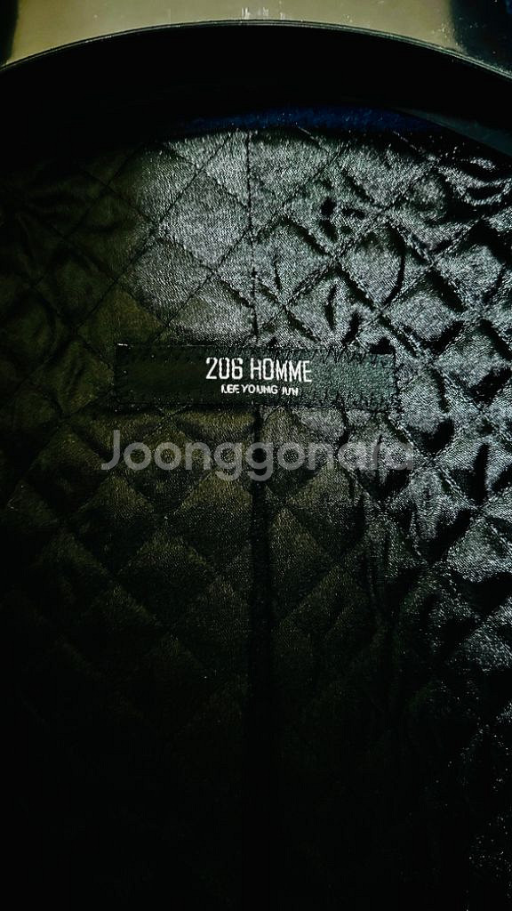 206Homme 네이비 밀리터리 코트 EU48--1