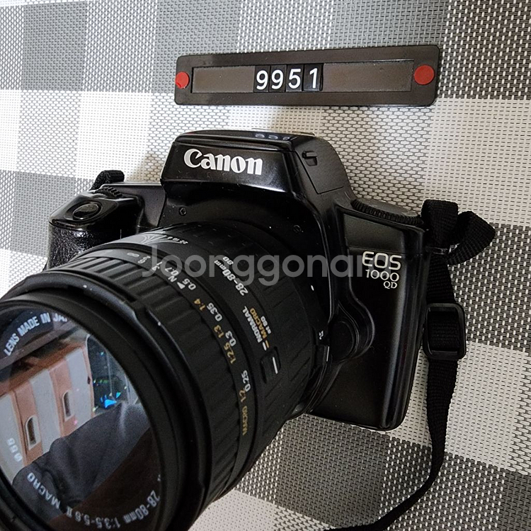 캐논 EOS 1000 QD 필름카메라 28~80mm--1