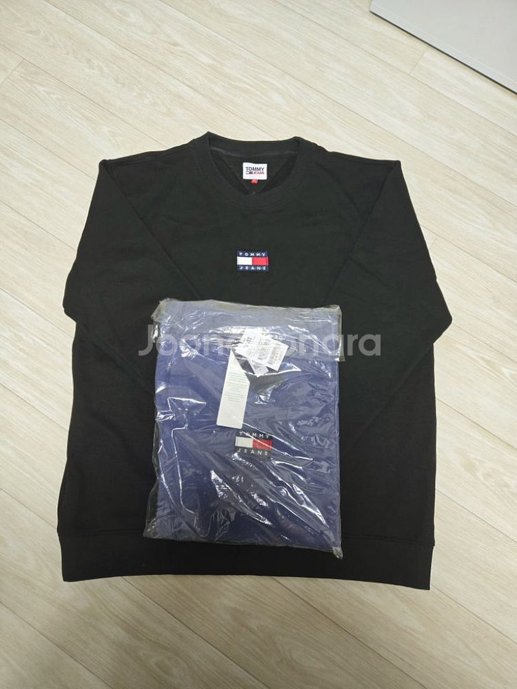 (새상품)Tommy Jeans 스웨트 맨투맨 셔츠 2종--0