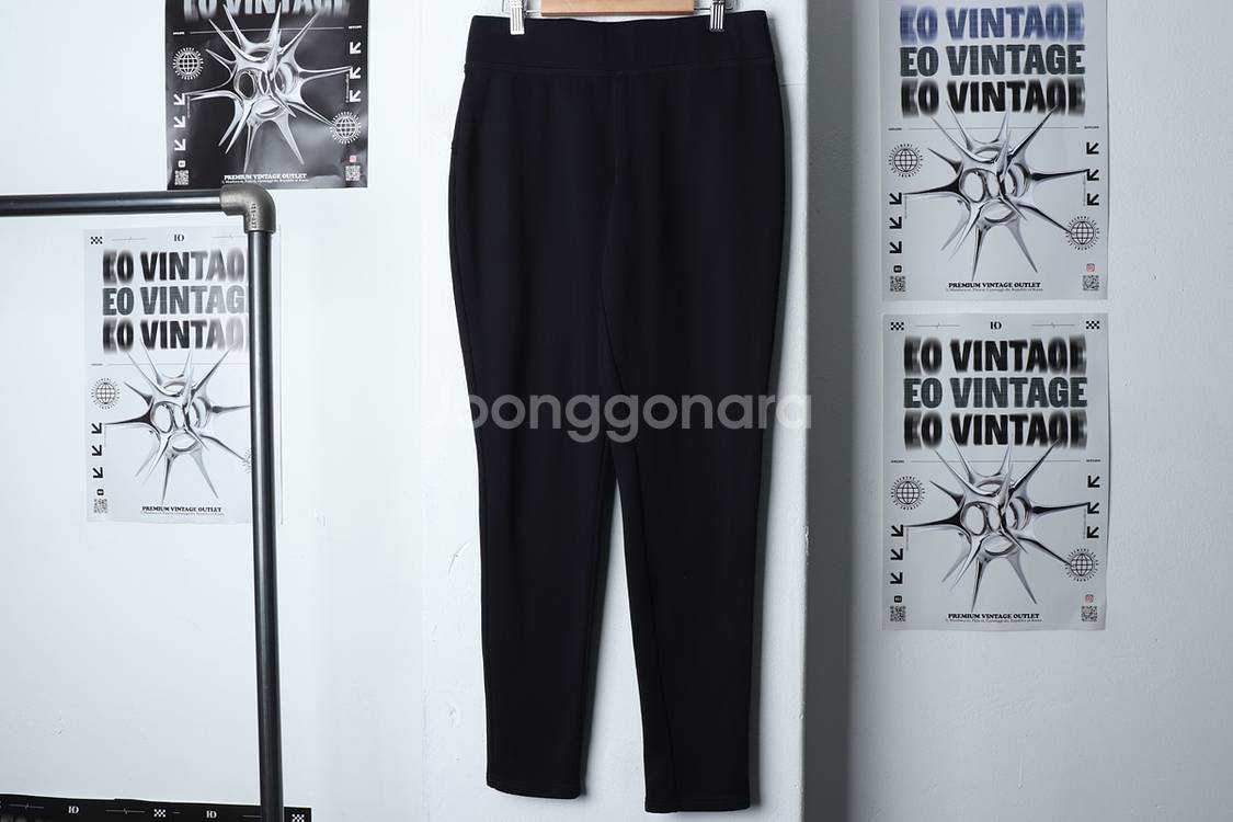W(M) 컬럼비아 트레이닝복 바지 블랙 올드스쿨--1