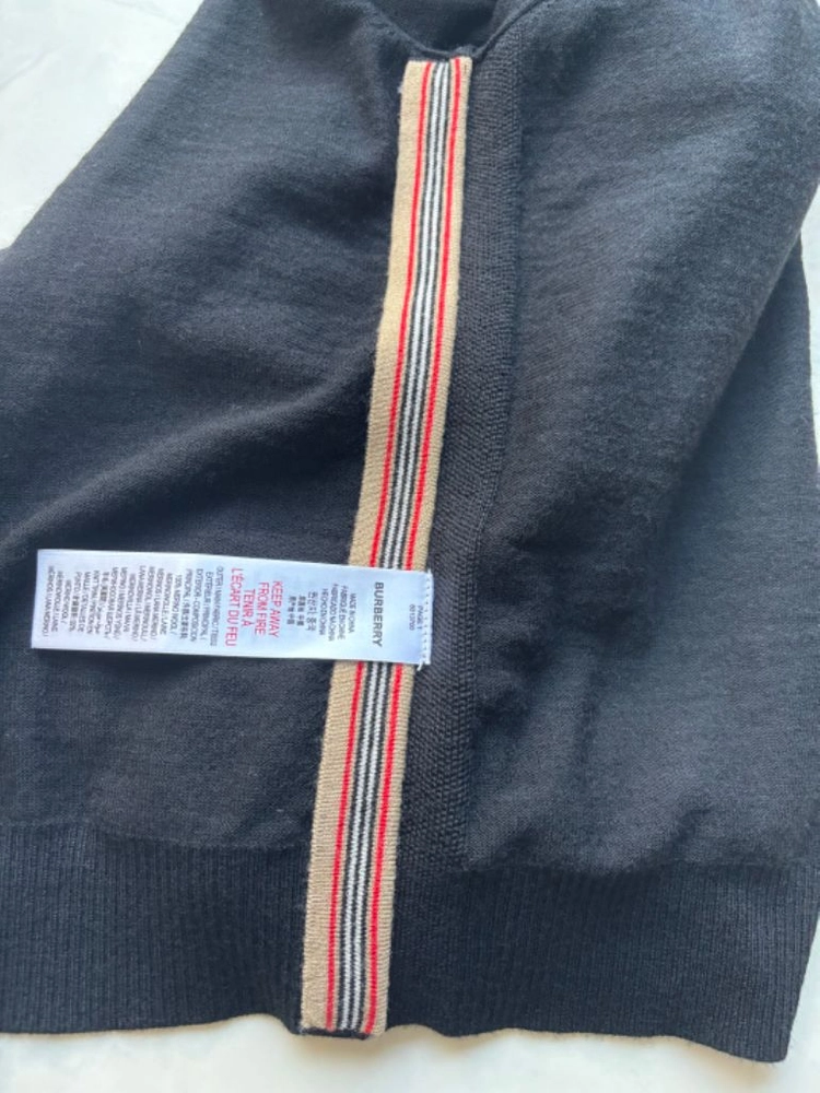 버버리 정품 아이콘 울 가디건 4Y 이미지
