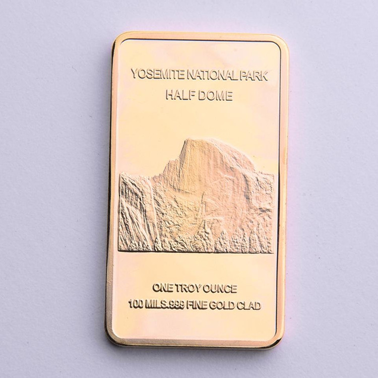 새 늑대 패턴 컬렉션 GP 1온스 골드바 기념 황금--3