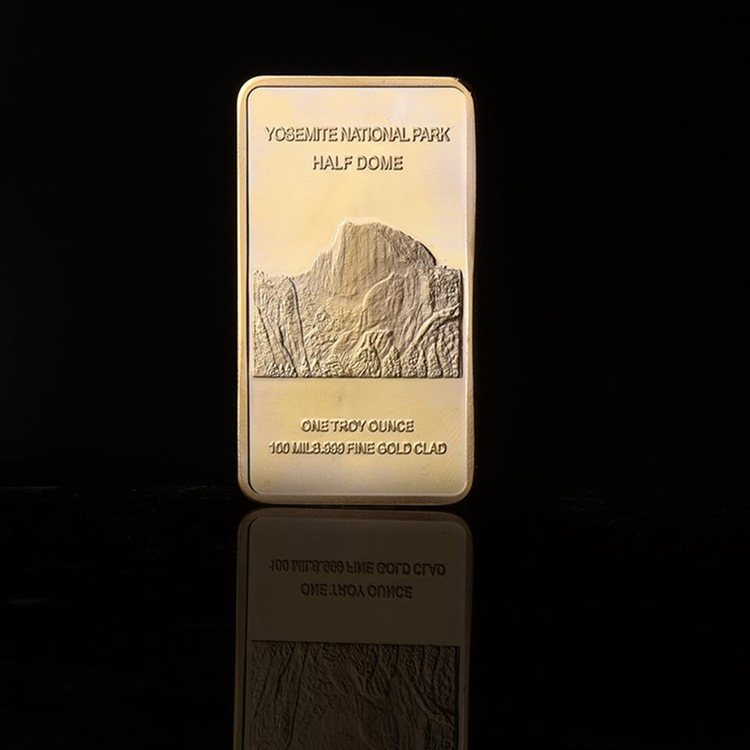 새 늑대 패턴 컬렉션 GP 1온스 골드바 기념 황금--2