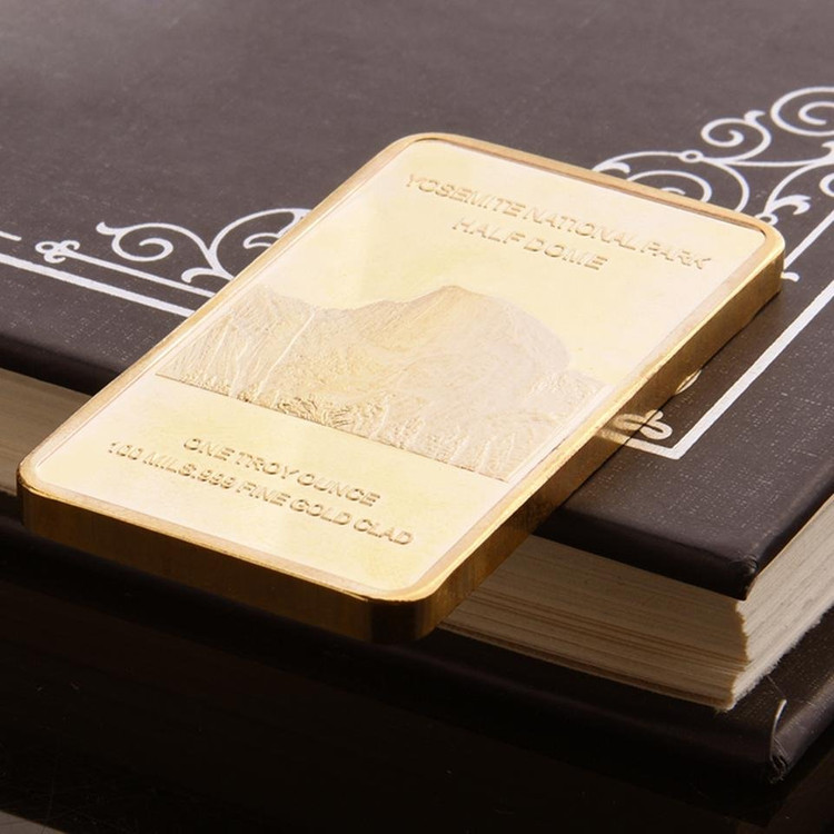 새 늑대 패턴 컬렉션 GP 1온스 골드바 기념 황금--4