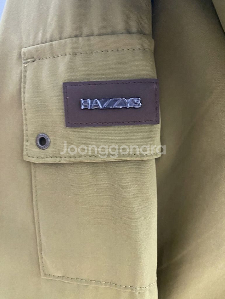 해지스키즈 남아 경량 다운 디테처블 야상 점퍼 165--5