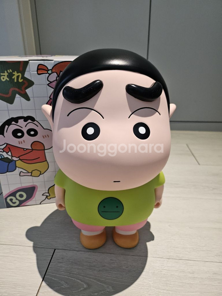 눈썹 움직이는 짱구 대형 피규어--1