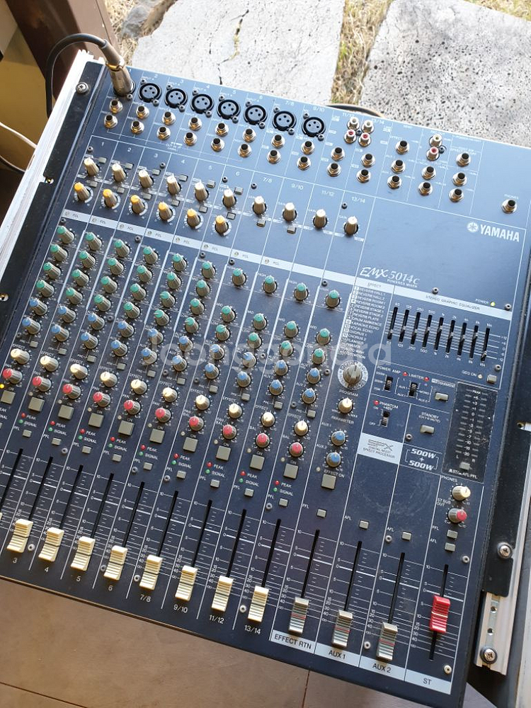 앰프+스피커+cdp+랙+스텐드 r115 emx5014c--0