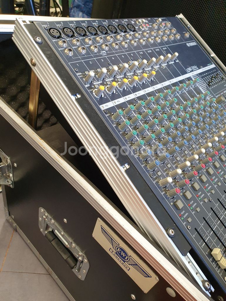 앰프+스피커+cdp+랙+스텐드 r115 emx5014c--2