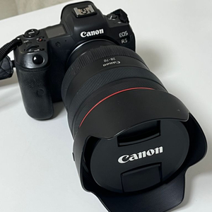 캐논 EOS R5 바디와 28-70 f2.0 렌즈 일괄