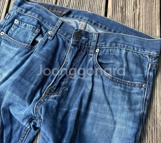 아르마니 청바지 데님청바지 데님팬츠 31인치--1