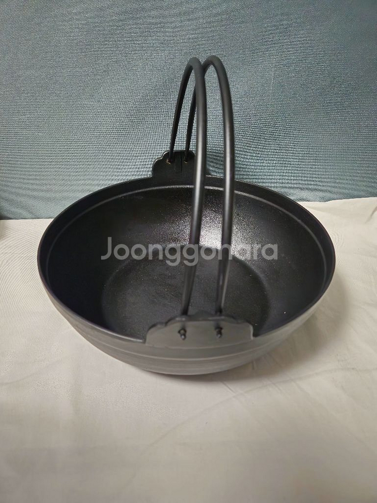 이아츄 6~7인용 샤브 무쇠냄비30cm--1