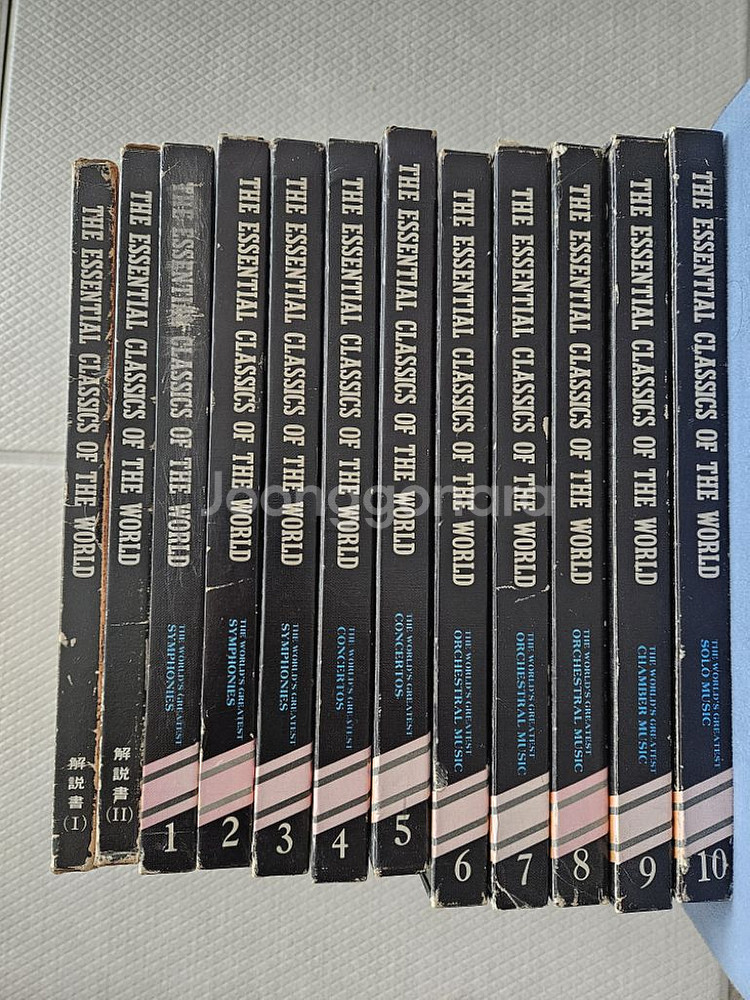 LP판 25장+카세트 테이프 24개 클레식 세트--4