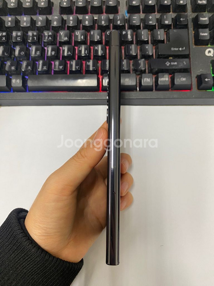 KT 갤럭시S23울트라 블랙 AA급 256g무잔상메인폰--6