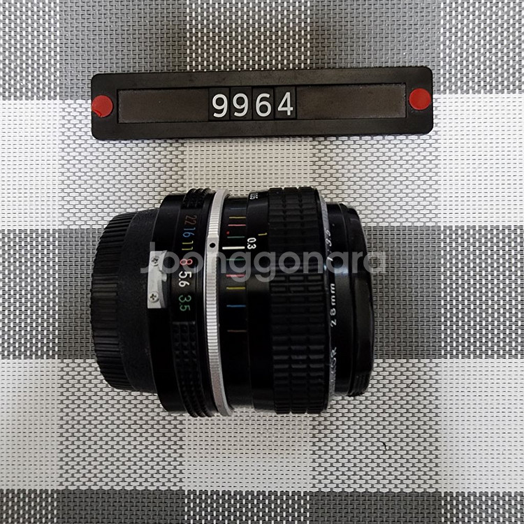 니콘 마운트 니코랄 28mm 3.5광각렌즈--5