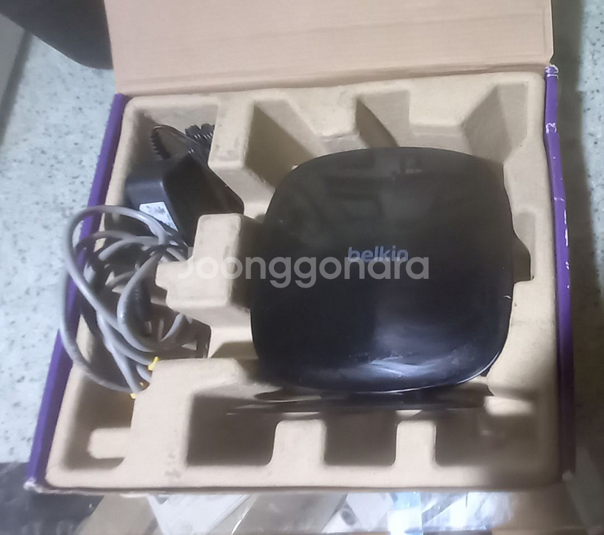 belkin N600 DB 무선공유기--0