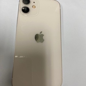 아이폰12미니 화이트 액정SS급 64GB 배터리100%