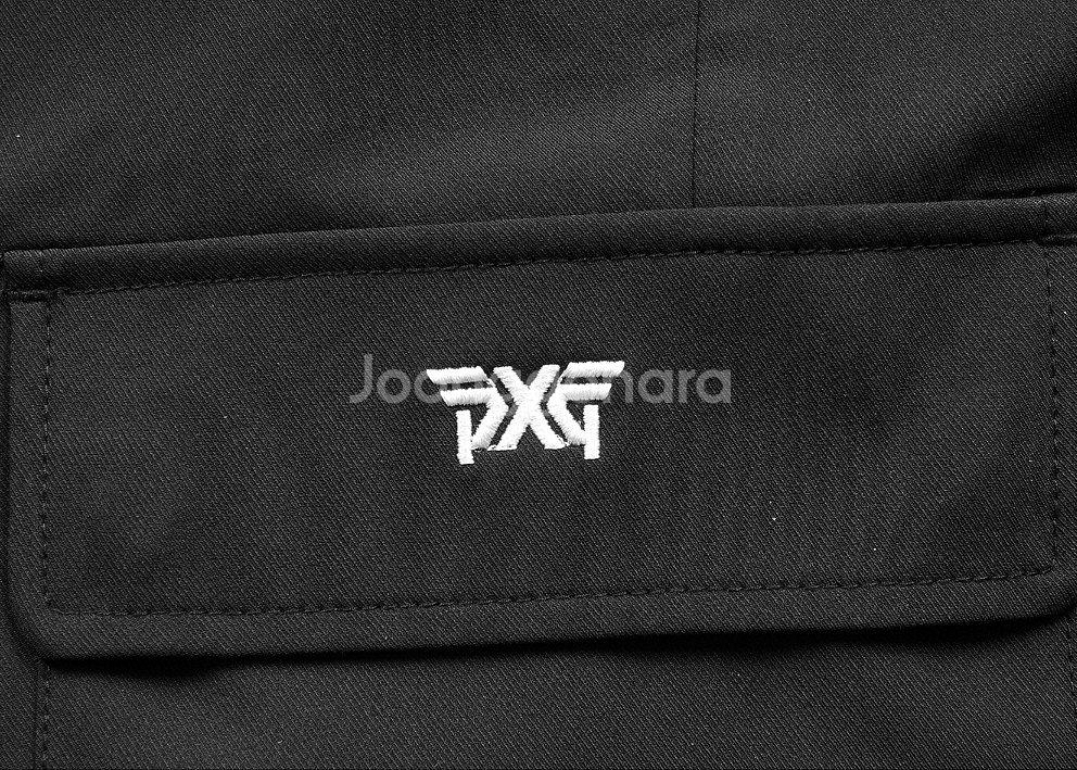 PXG 골프 여성 백밴딩 절개 스티치 8부 카고 팬츠--6